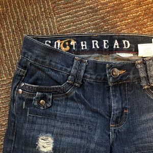 Southern thread wide leg jeans